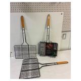 Barbecue baskets. Look unused