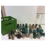 46 insulators. Assorted