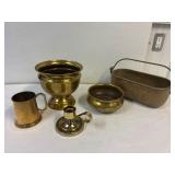 Brass. Pots. Stein. Collectibles