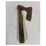 Bearded offset ax head. 7' blade