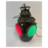 CNR Railroaders switch lantern. Electrified