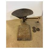 General store scale.