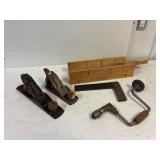 Wood working tools.