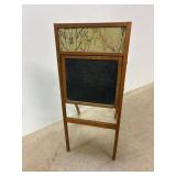 Antique children's folding black board