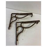 Cast iron brackets. 11'  x 13'