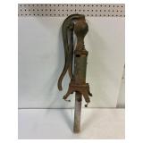 Smart cast iron cistern pump.