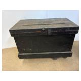 Antique carpenters tool chest. 38 x 22 x 23' high