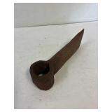 Hand forged primitive ax head