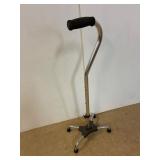 Adjustable cane. Aluminum. Like new.