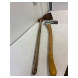 2 axes.