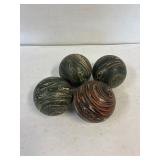 5' Bowling balls.