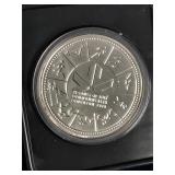 1978 Canada Games Uncirculated Silver $1 Coin