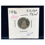 1996 Canadian Silver Ten Cent Piece