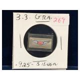 1981 RAC 3.3 Grams .925 Silver