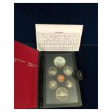 1983 Double Dollar Unc. Coin Set, 1 Silver Dollar