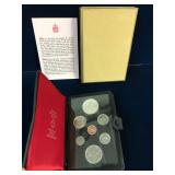1975 Double Dollar Unc. Coin Set, 1 Silver Dollar