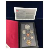 1989 Double Dollar Unc. Coin Set, 1 Silver Dollar