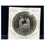 1988 Ironworkers Canadian Silver Dollar
