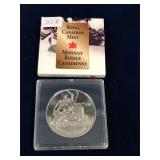 1997 Hockey Canadian Silver Dollar