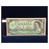1967 Bank of Canada $1 Bank Note
