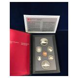 1986  Double Dollar Unc. Coin Set, 1 Silver Dollar