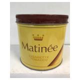 Matinee Cigarette Tobacco Tin