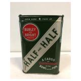 Burley and Bright Tobacco Tin