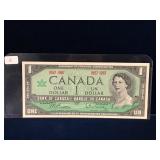 1967 Canadian Commemorative $1 Bank Note