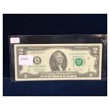 2017 USA $2 Uncirculated  Bank Note