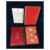 1973 Double Dollar Unc. Coin Set, 1 Silver Dollar