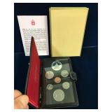 1976 Double Dollar Unc. Coin Set, 1 Silver Dollar
