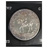 1973 RCMP Uncirculated Silver $1 Coin