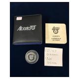 1980 AB 75th Anniversary Silver Medallion