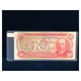 1975 Canadian RCMP $50 Bank Note