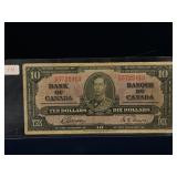 1937 Canadian $10 Bank Note