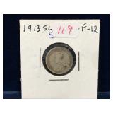 1913 Canadian Silver Ten Cent Piece