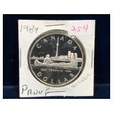 1984 Canadian Silver Dollar