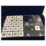 50 Canadian Quarters assorted