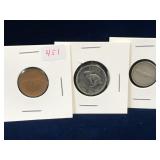 1967  Canadian Centennial Coins