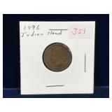 1896 USA Indian Head Penny
