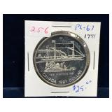 1991 Frontenac Canadian Silver Dollar