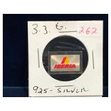 1983  Iberia  3.3 Grams .925 Silver