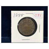 1888 Canadian Large Penny