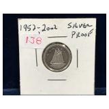 2002 Canadian Silver Ten Cent Piece