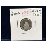 2000 Canadian Silver Ten Cent Piece