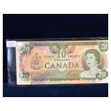 1979 Canadian $20 Bank Note