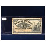 1900 Dominion of Canada Shinplaster