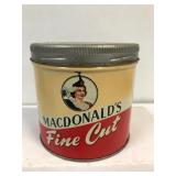 MacDonaldï¿½s  Tobacco Tin