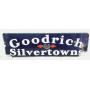 Goodrich Silvertowns Enamel Sign AS IS