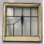 Old Leaded Glass Window Pane